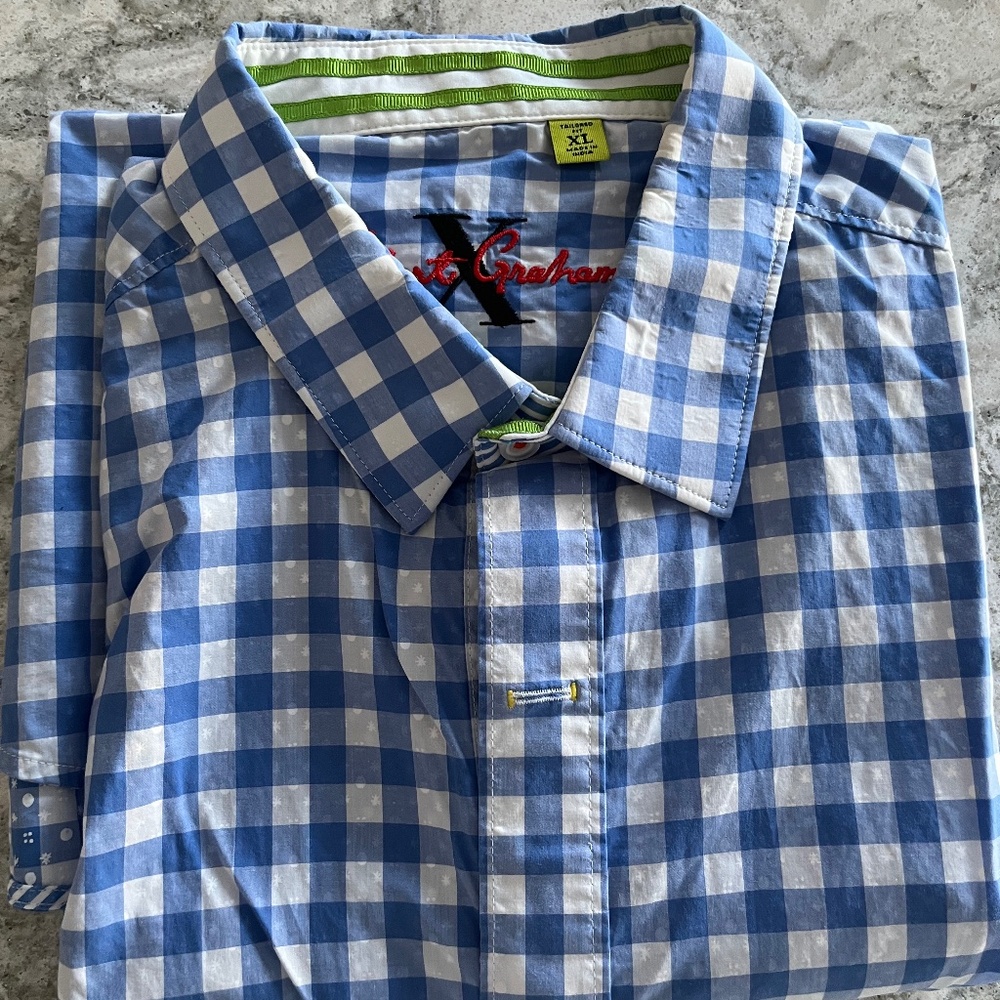 Robert Graham X Collection Short Sleeved Button Down Shirt